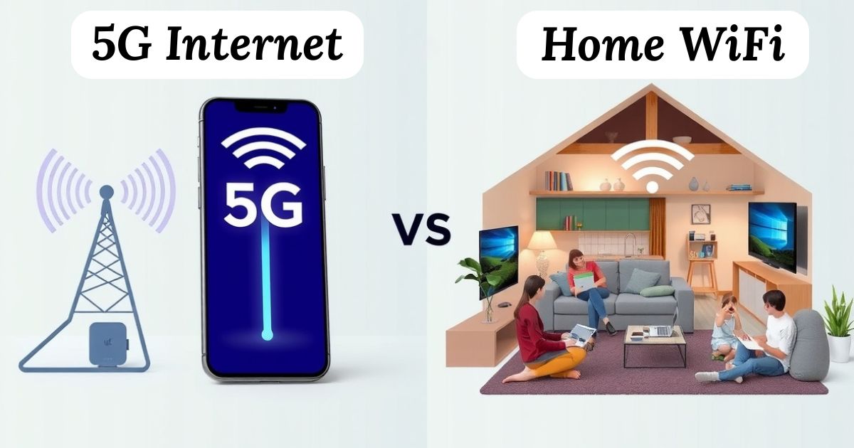 5G Internet vs Home WiFi - What the Difference?